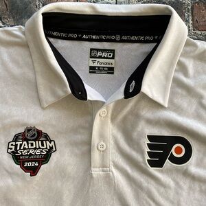 Fanatics White Men's Authentic Pro Polo Shirt